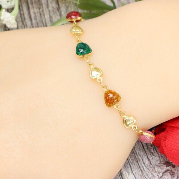 "Trendy Handmade Bracelet – A Stylish Gift for Women & Girls, MAR091851 - Picture 1 of 10